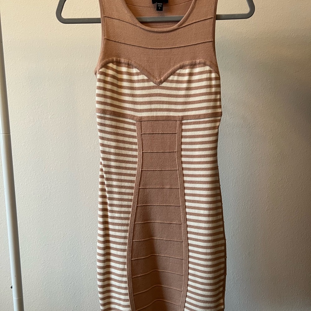 Form fitting mini BEBE dress